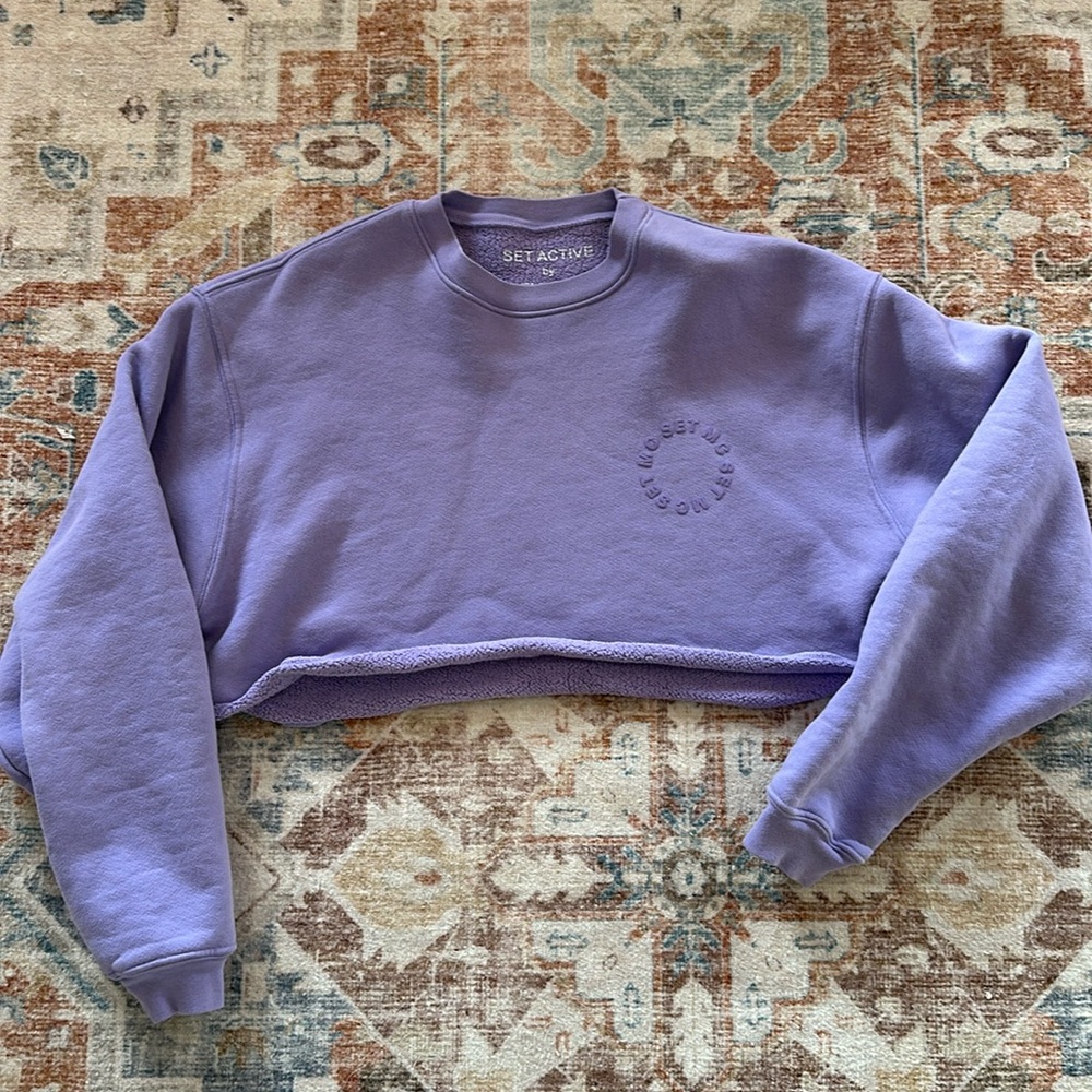 Set Active x Madelyn Cline Cropped Sweater